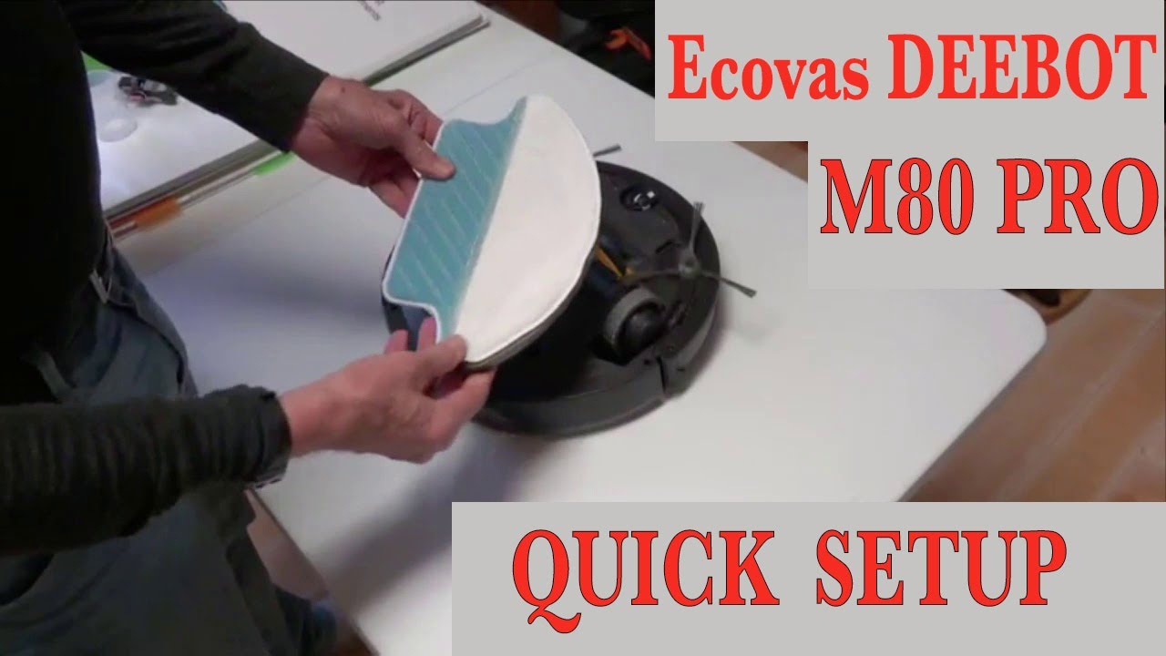 ECOVACS DEEBOT M80 Pro Robotic Vacuum Cleaner Reviews YouTube