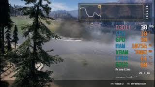 GeForce GTX 1050 ti -- Intel Core i5-11400 -- Far Cry 5 Benchmark i5-11400F