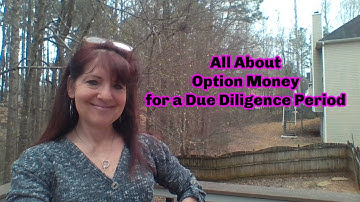 All About Option Money for a Due Diligence Period