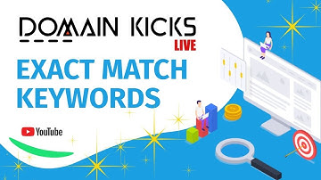 Fishing For Domains LIVE! Finding "Exact Match Keywords" Domain Names #LIVE