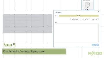 Online Firmware Replacement with e!Cockpit (Ethernet Connection)