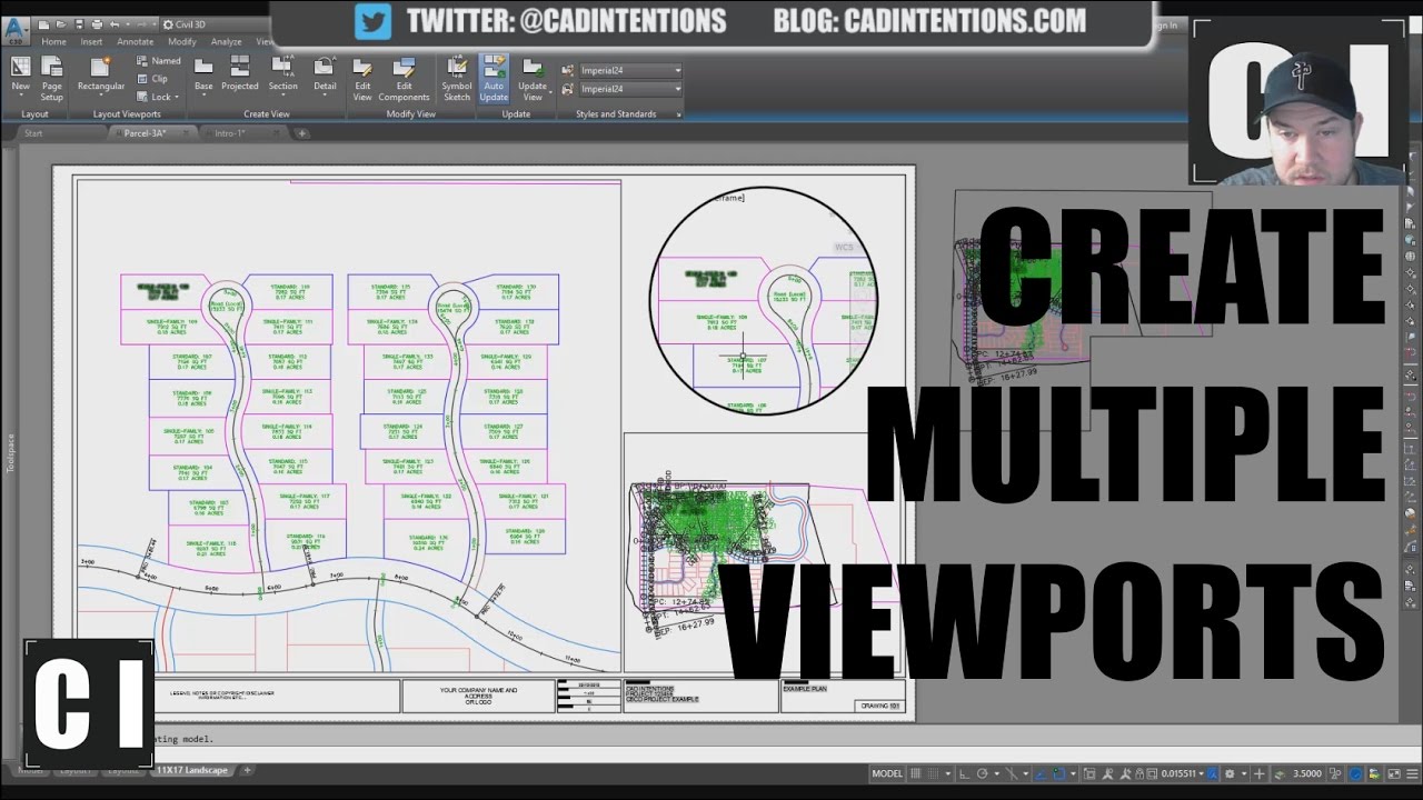 How do I create a custom viewport in AutoCAD?