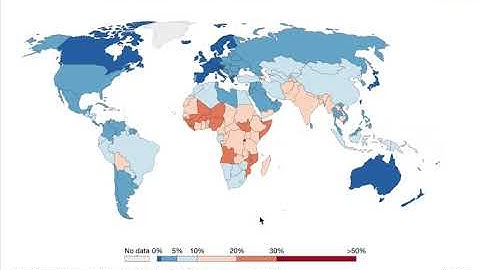 How to navigate an Our World in Data line chart