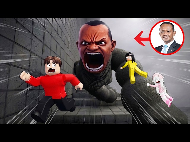 Yuta Mio Kabur Dari Kejaran Cacing Wajah MAS BAHLIL GANTENG | ROBLOX
