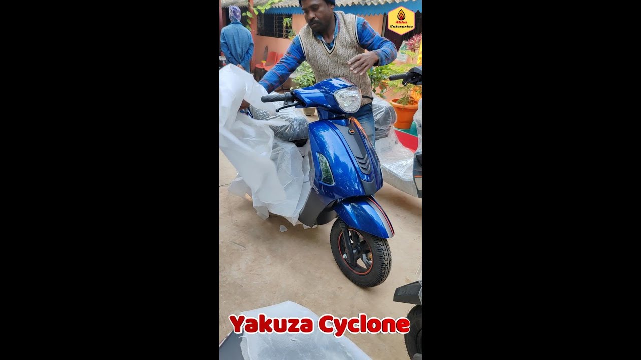 Yakuza Cyclone electric scooty 2024Best electric scooty for women electricvehicle YouTube
