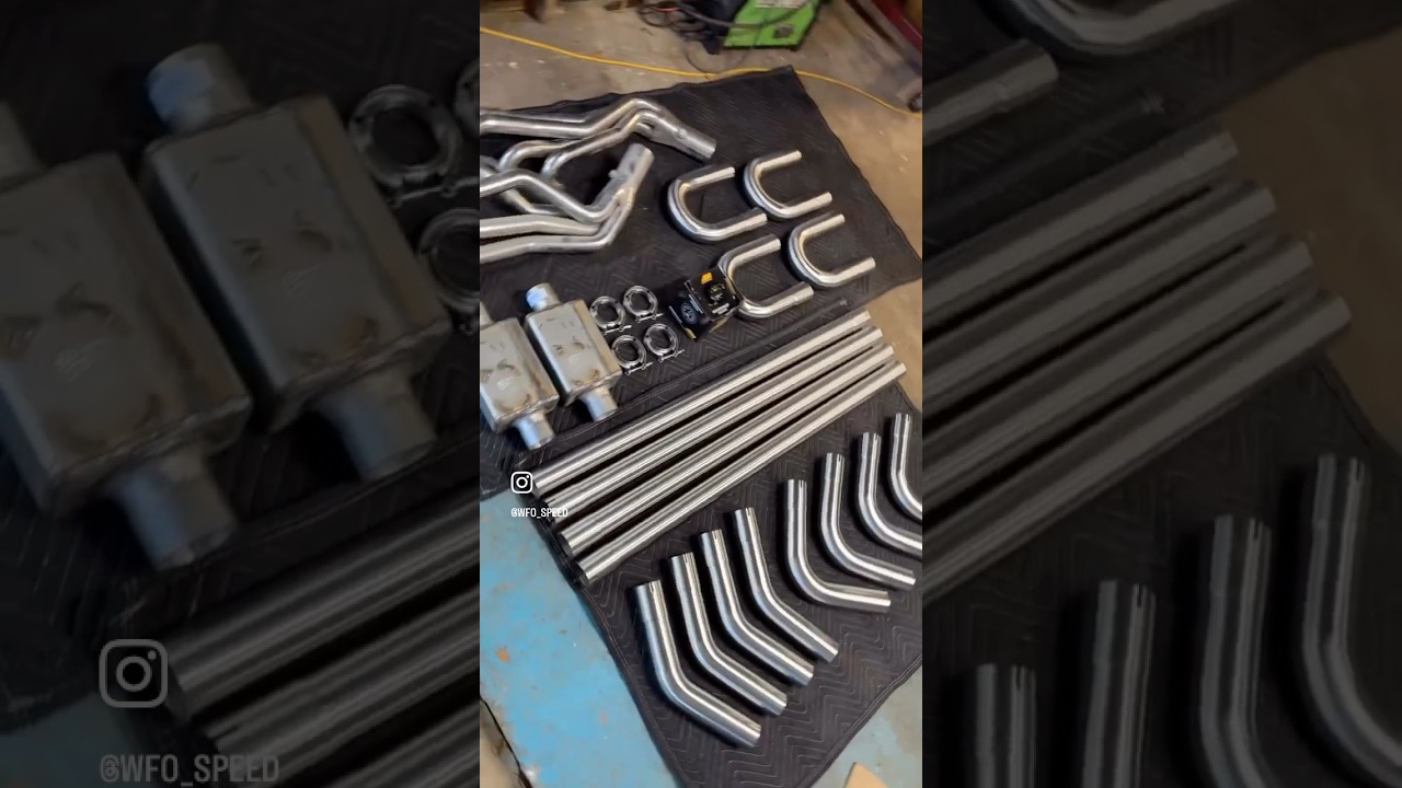 Turn your volume up 🔊 Third Gen Silverado custom exhaust built at WFO Speed Shop 💥