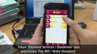 e-Amanah : How to make contribution payment using BIBD Mobile App screenshot 4