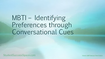 MBTI - Identifying Preferences through Conversational Cues