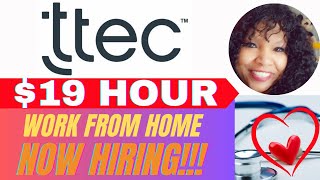 Earn $760 A WEEK | TTEC WFH Jobs | ❤️ #workfromhome