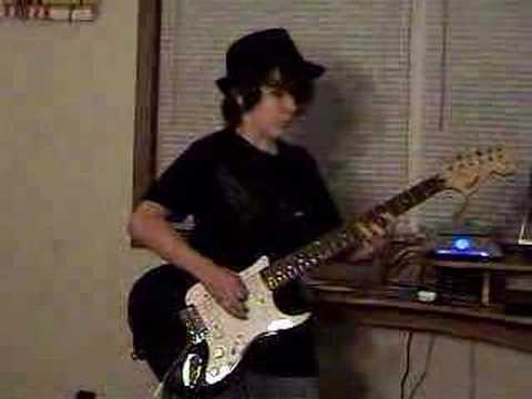 Me playing Eruption on my dad's Squire Strat. For everyone saying that I "deserve a better guitar": I got a Fender Stratocaster that Christmas so I'm sorry i...