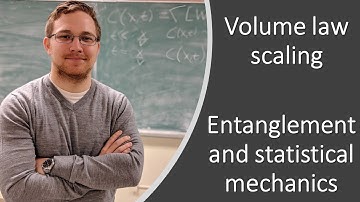 Statistical mechanics and quantum entanglement