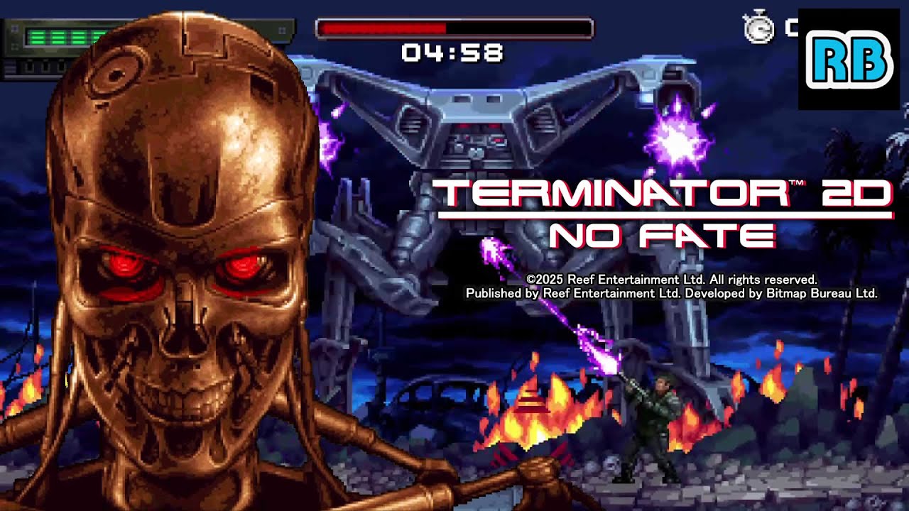 2025 PS4 Terminator 2D: NO FATE Arcade Mode ALL