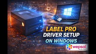 Label Pro Driver Setup on Windows | Complete Installation & Configuration Guide screenshot 1