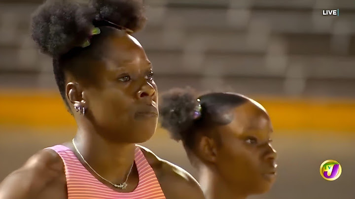 The Women's 100m | Tina Clayton Defeats Shericka Jackson, Fraser-Pryce, Alana Reid And Tia Clayton
