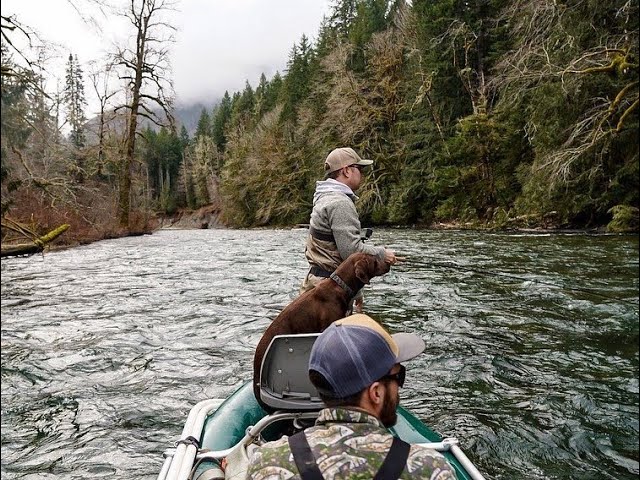Fly Fishing and Drifting the WORLD Famous Cowichan River in MID