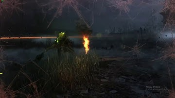 Metro Last Light: Redux Boss Fight (Swamp Monster)