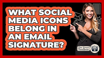 What Social Media Icons Belong In An Email Signature?