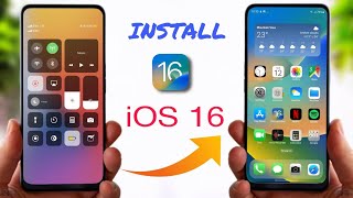How To Install iOS 16 In Any Android Devices 🔥🔥 | Convert Your Android to iOS⚡ screenshot 4