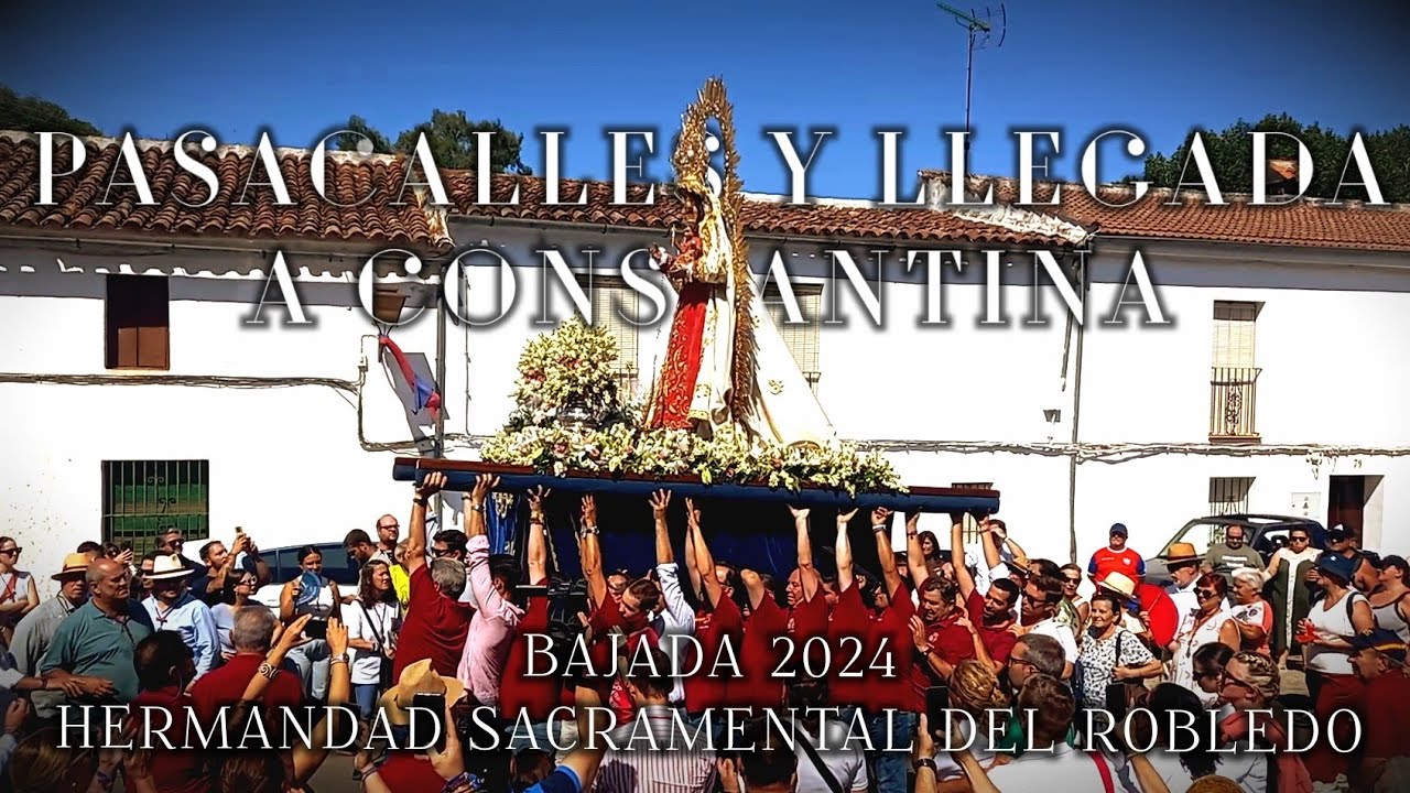 #Robledo24 | BAJADA | Pasacalles y llegada a Constantina |BM Municipal de Mairena del Alcor