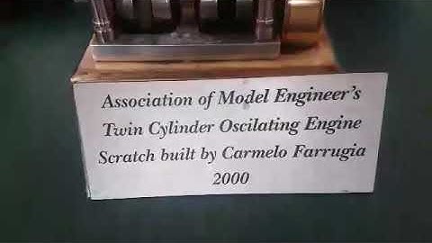 Model steam engines scratch built