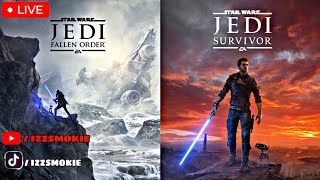Star Wars Jedi: Fallen Order & Star Wars Jedi: Survivor GAMEPLAY (48 HOUR STREAM) part 3