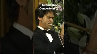 Telemann Concerto in D, David Guillén trumpet, #shorts #horstsohm conducts #orchestra #music