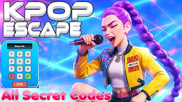 All Secret Codes KPOP ESCAPE [ROGUELIKE] (Fortnite)