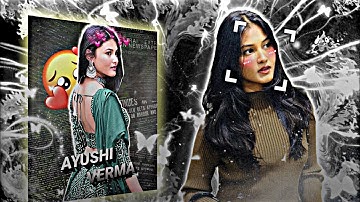 AYUSHI VERMA || AE INSPIRED BADASS EDIT ALIGHT MOTION XML PRESET || HINDI SMOOTH BADASS