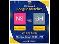 NPL SEASON - 02  II   NIRMAL SPARTANS   v/s   GOLDEN HEROES   II   MATCH HIGHLIGHTS   II