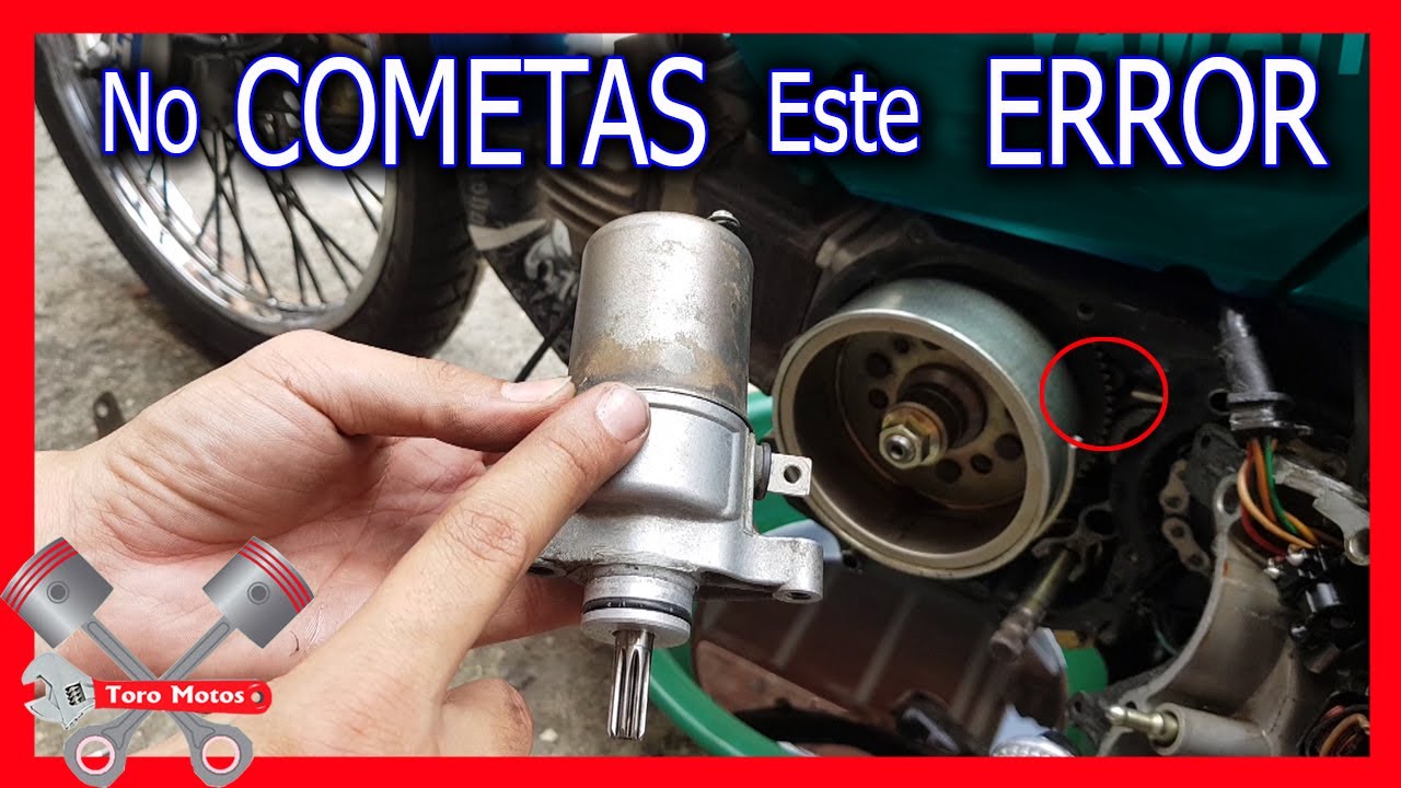 Porque Mi Moto No PRENDE Del BOTON De Encendido Electrico YouTube