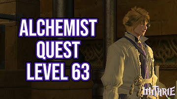 FFXIV 4.0 1123 Alchemist Quest Level 63