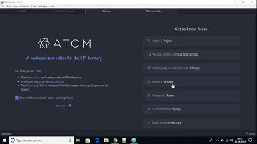 How To Download and Install Atom IDE on Windows 10