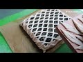 Technique for making a half open rectangular pie from Kastus Larkou