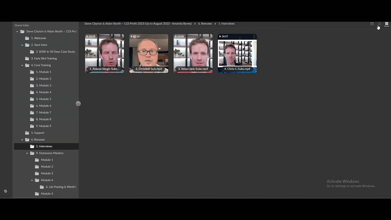 Steve Clayton & Aidan Booth – 123 Profit