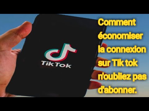 Économiser la connexion Tik tok