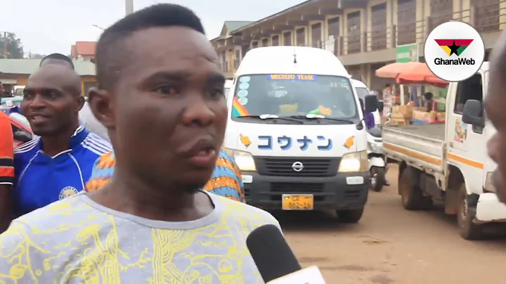 Nkawkaw-Atibie road to Kwahu blocked; causes massive traffic in town