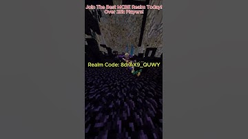 MCBE MOST ACTIVE REALM! "Realm Code" (No Permission Needed)