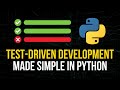 Testdriven development in python test first code later