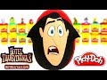 Huevo Sorpresa Gigante de Drácula de Hotel Transylvania 3 en Español de Plastilina Play Doh