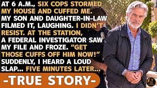 My Son Laughed As 6 Cops Dragged Me Away—Then A Federal Investigator Froze: “GET HIS CUFFS OFF NOW!”