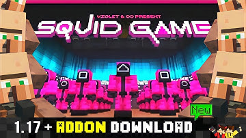 Minecraft Squid Game new mod || 1.17+ For Android