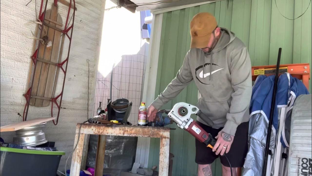 Harbor freight pipe threader YouTube