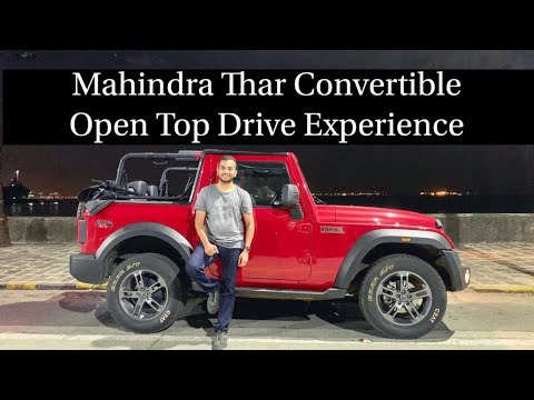 2020 Mahindra Thar Convertible – Open Top Drive Experience