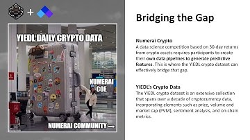 Numerai Bangkok Meetup Talk 1.4 - YIEDL.ai: Collaboration with the Numerai CoE by Jo-fai Chow