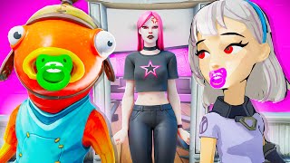 ON ESPIONNE NOTRE MAMAN CHOCOLATANDVANILLAH SUR FORTNITE !