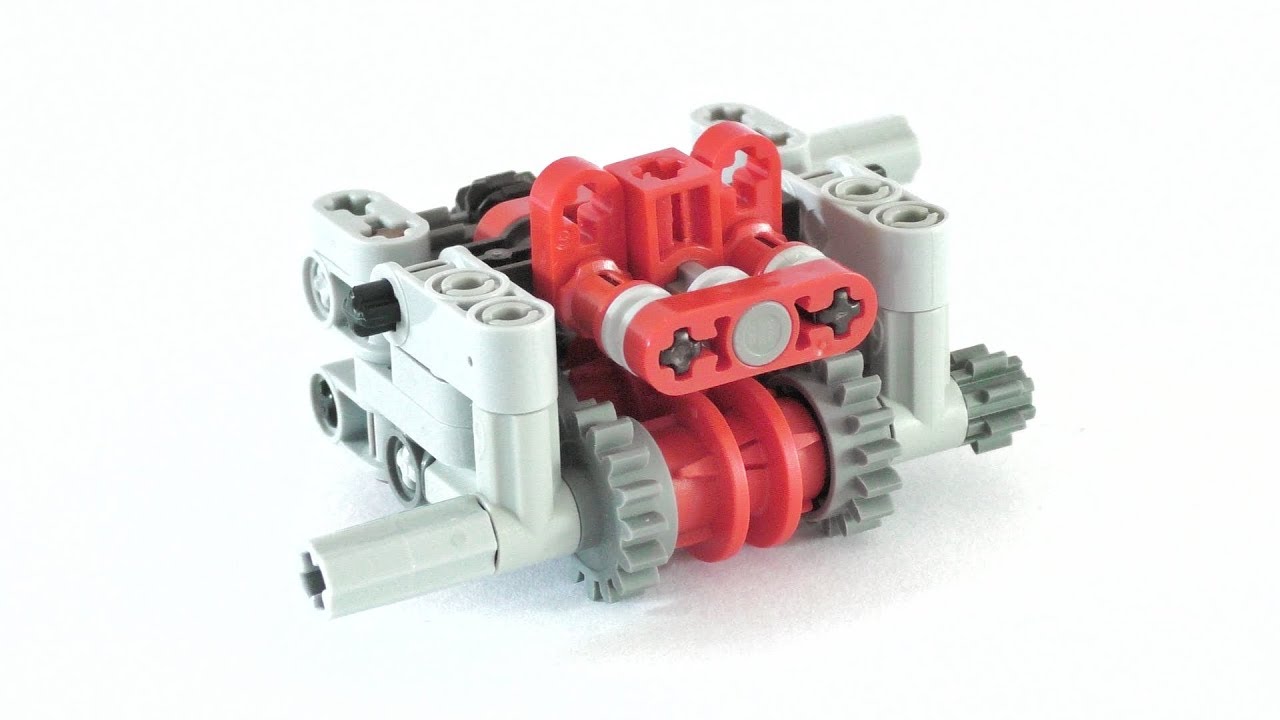 Sequel skrot udskille Lego Technic Ultra Compact 4 Speed Gearbox + Instructions - Lego Technic  Mastery - YouTube