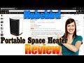 Nobebird 950w space heater review 2018