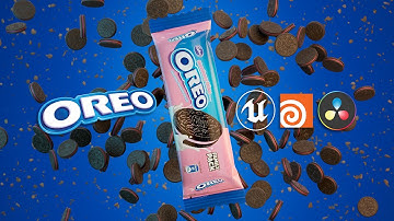 Oreo Strawberry - CGI Commercial | Houdini & Unreal Engine 5