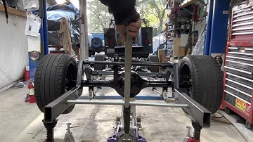 Chevy S10 Parallel 4 link & panhard bar with custom sway bar