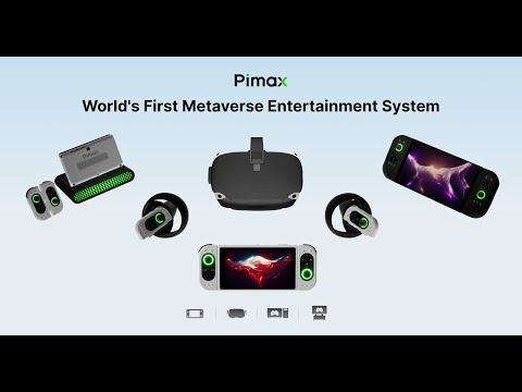 Pimax Frontier 2022 Portal Launch Event - Worlds' First Metaverse Entertainment System (MES)